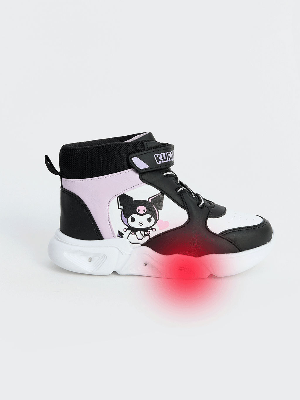 Kuromi Bask?l? I??kl? K?z ?ocuk Spor Ayakkab?
