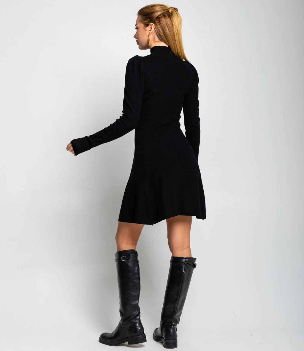 Платье #КТ04227, чёрный