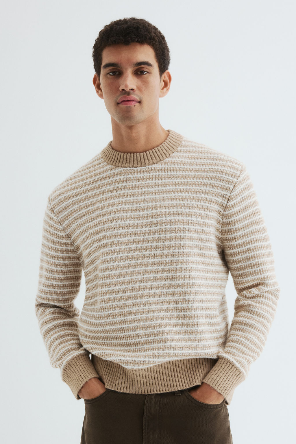 Jersey en punto jacquard Regular Fit - H&m фото 2