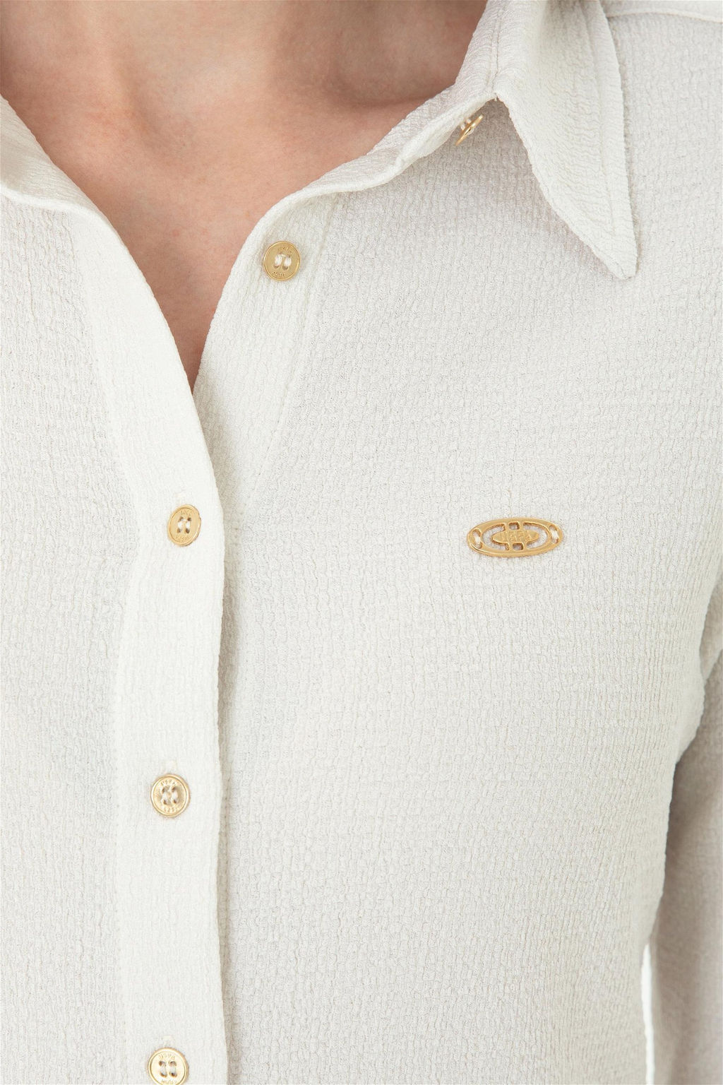 U. S. Polo Assn Женская трикотажная рубашка с камнями - U.s. polo assn фото 7