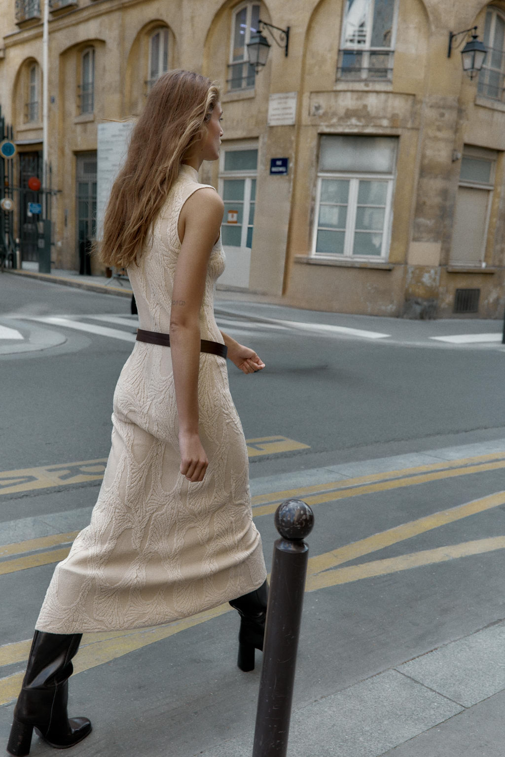 LONG JACQUARD DRESS - Zara фото 4