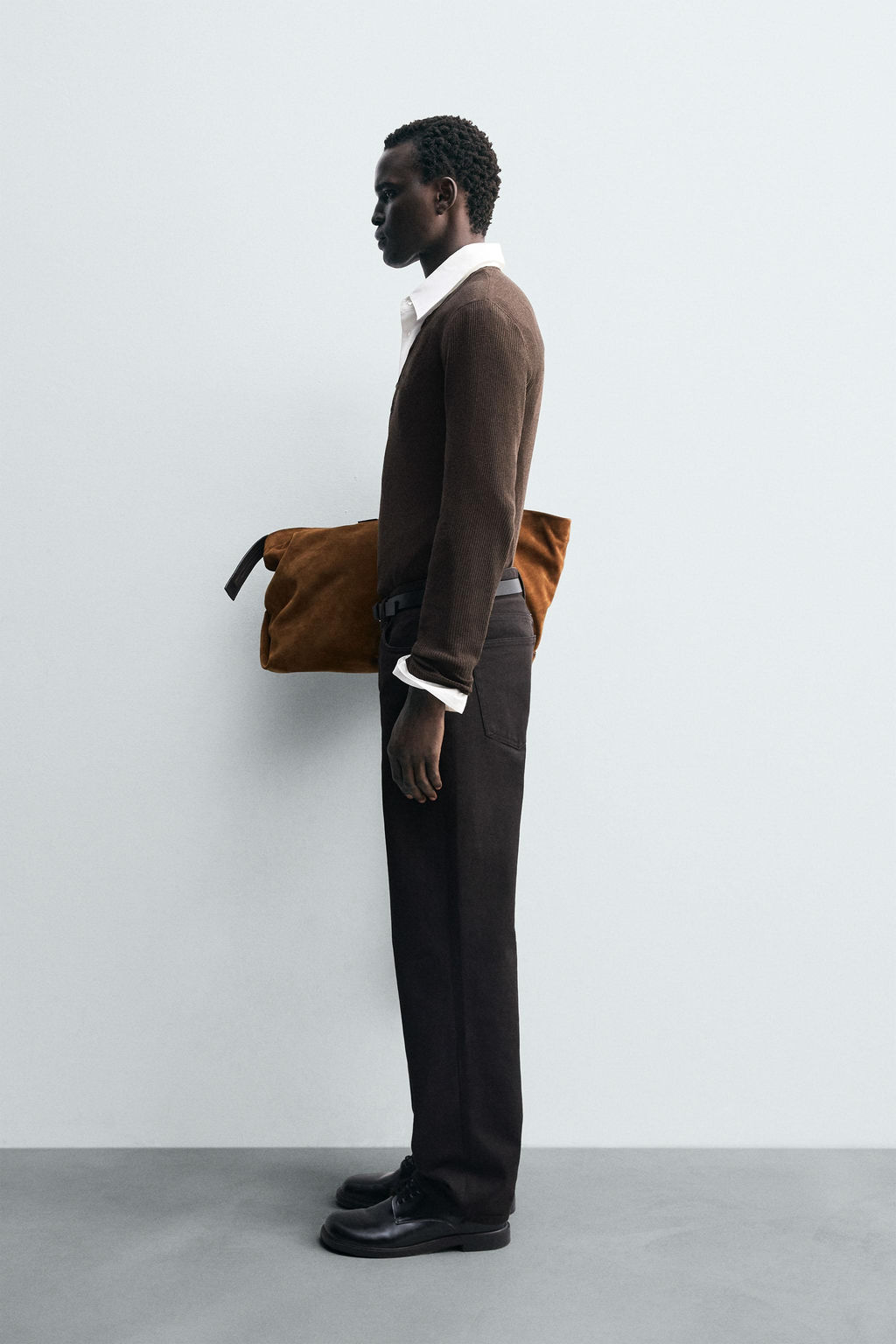 LIGHTWEIGHT HENLEY SWEATER - Zara фото 4