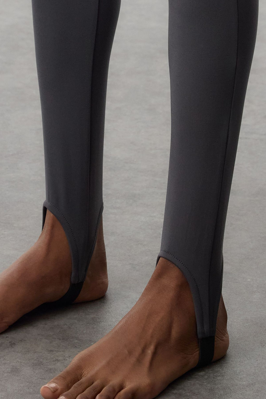 TRENDYOLMILLA Siyah F?rcal? Soft Kumas Fuzo Tam Boy Yoga Orme Spor Tayt THMAW25TY00009  фото 21