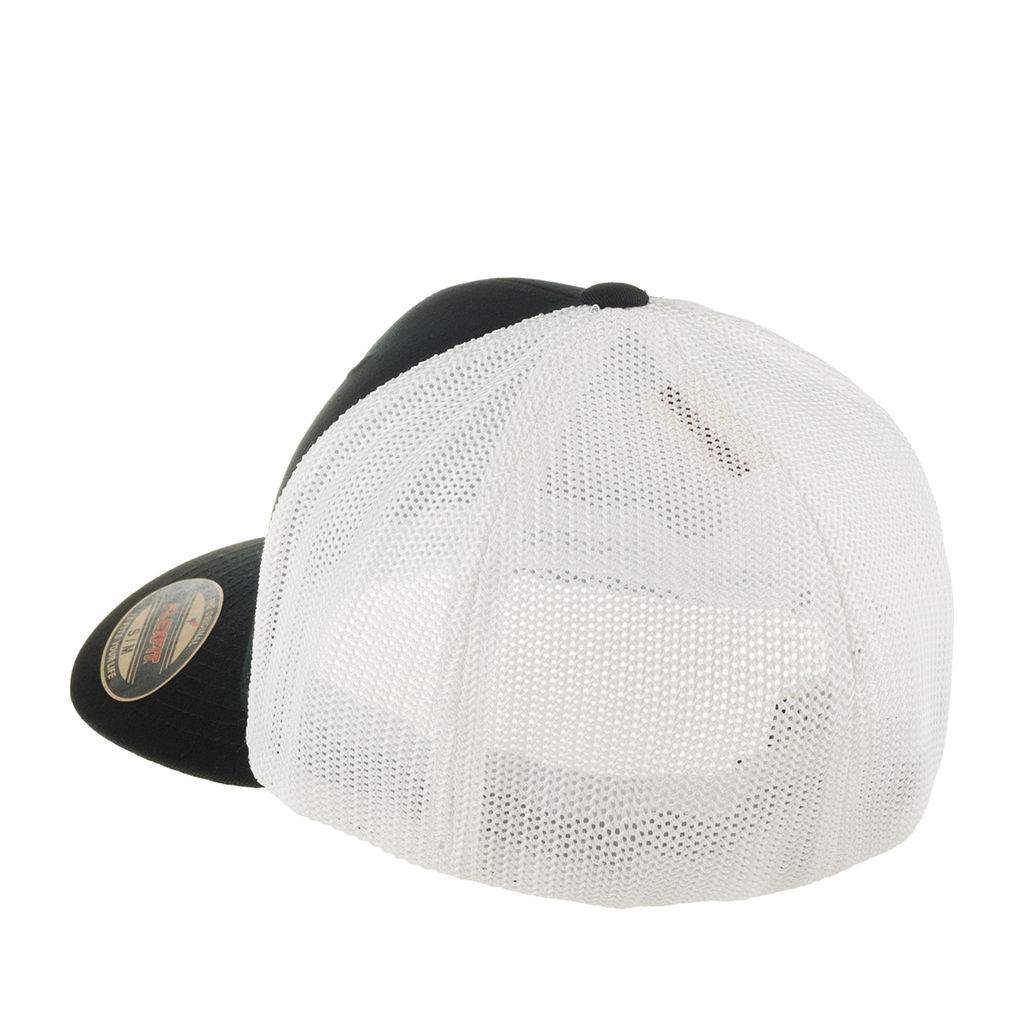 Бейсболка FLEXFIT арт. 6511RM (черный / белый)