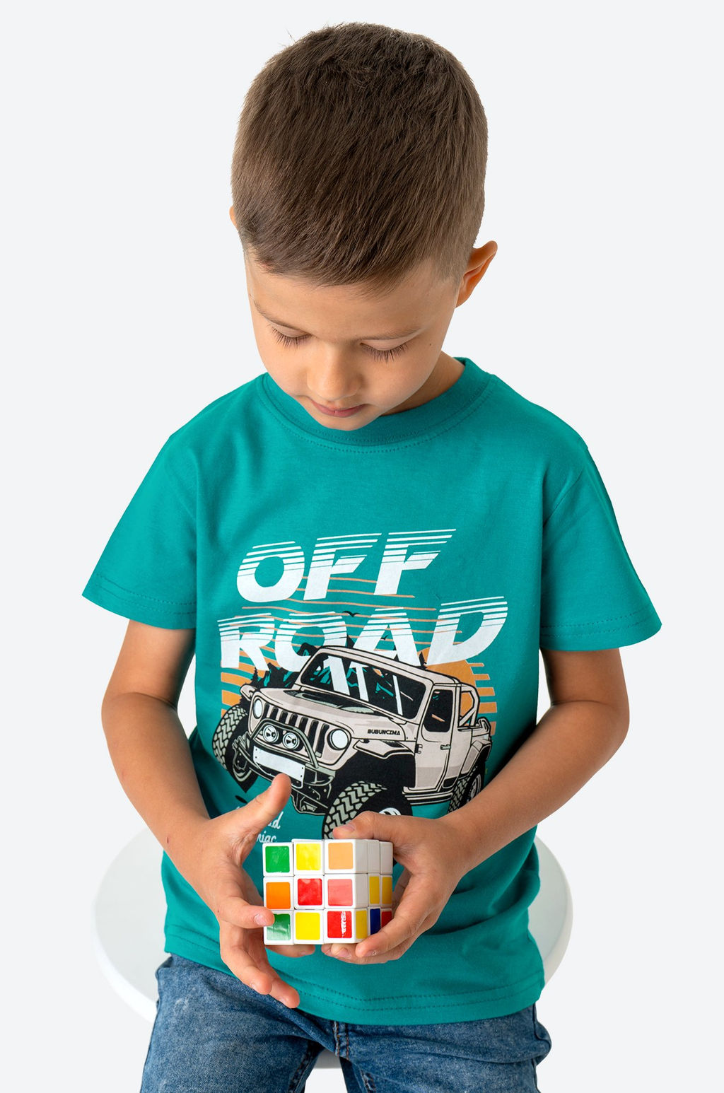 Хлопковая футболка для мальчика Bonito  фото 2