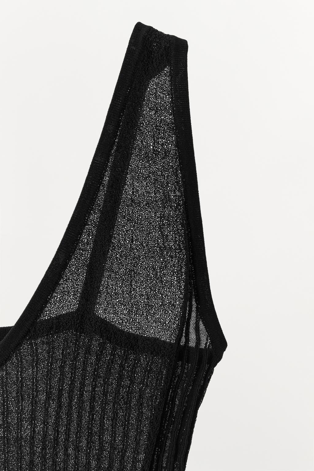 PLEATED KNIT BODYSUIT - Zara фото 7