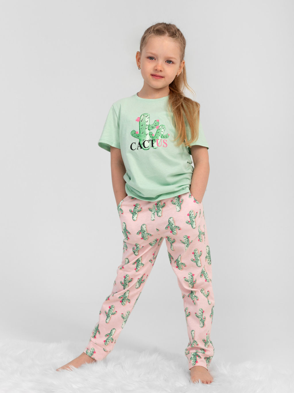 Костюм детский кулирка с брюками СМАК КАКТУС - Domtrik фото 11