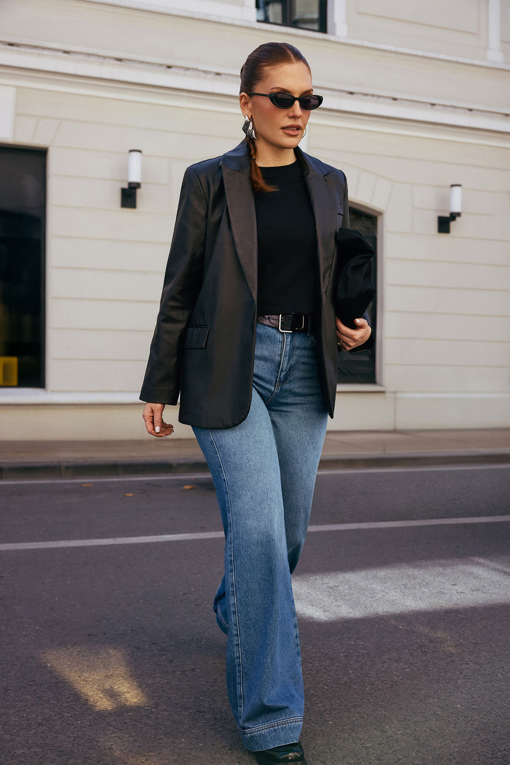 Mavi Normal Bel Paca Detayl? Wide Leg Jeans TWOAW26JE00006 - Trendyolmilla фото 5