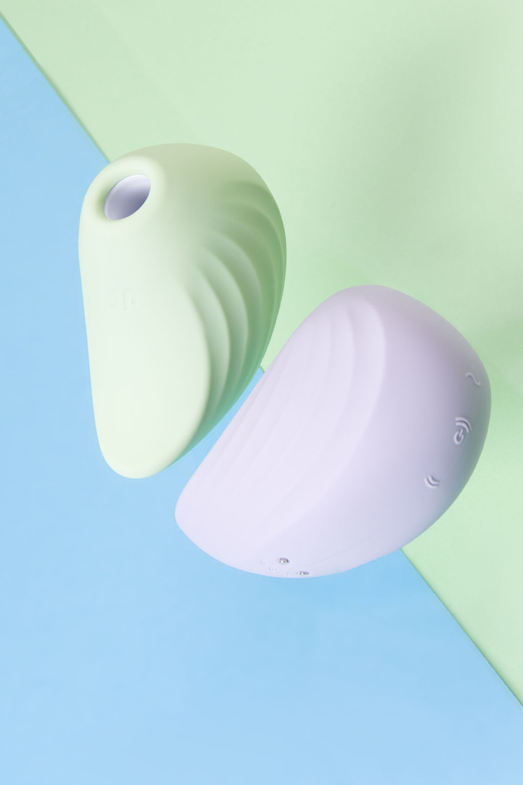 Вакуум-волновой бесконтактный стимулятор клитора Satisfyer Pearl Diver, силикон, фиолетовый, 5 см