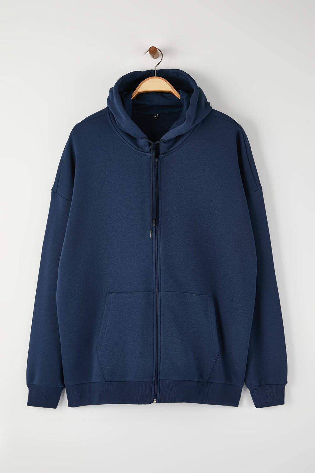 TRENDYOL MAN Siyah Buyuk Beden Oversize Kapusonlu Sweatshirt TMNAW24AO00003 - Trendyolmilla фото 7