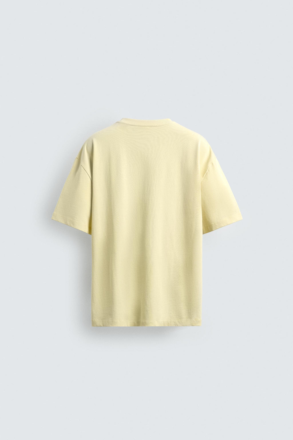 CAMISETA HEAVYWEIGHT B?SICA /03 / Amarillo claro