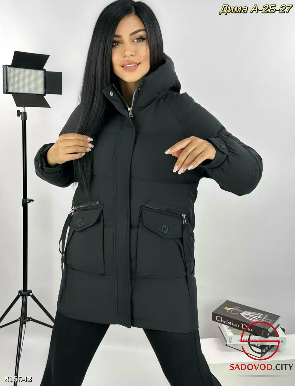 Куртка женская с капюшоном - Bruno фото 2