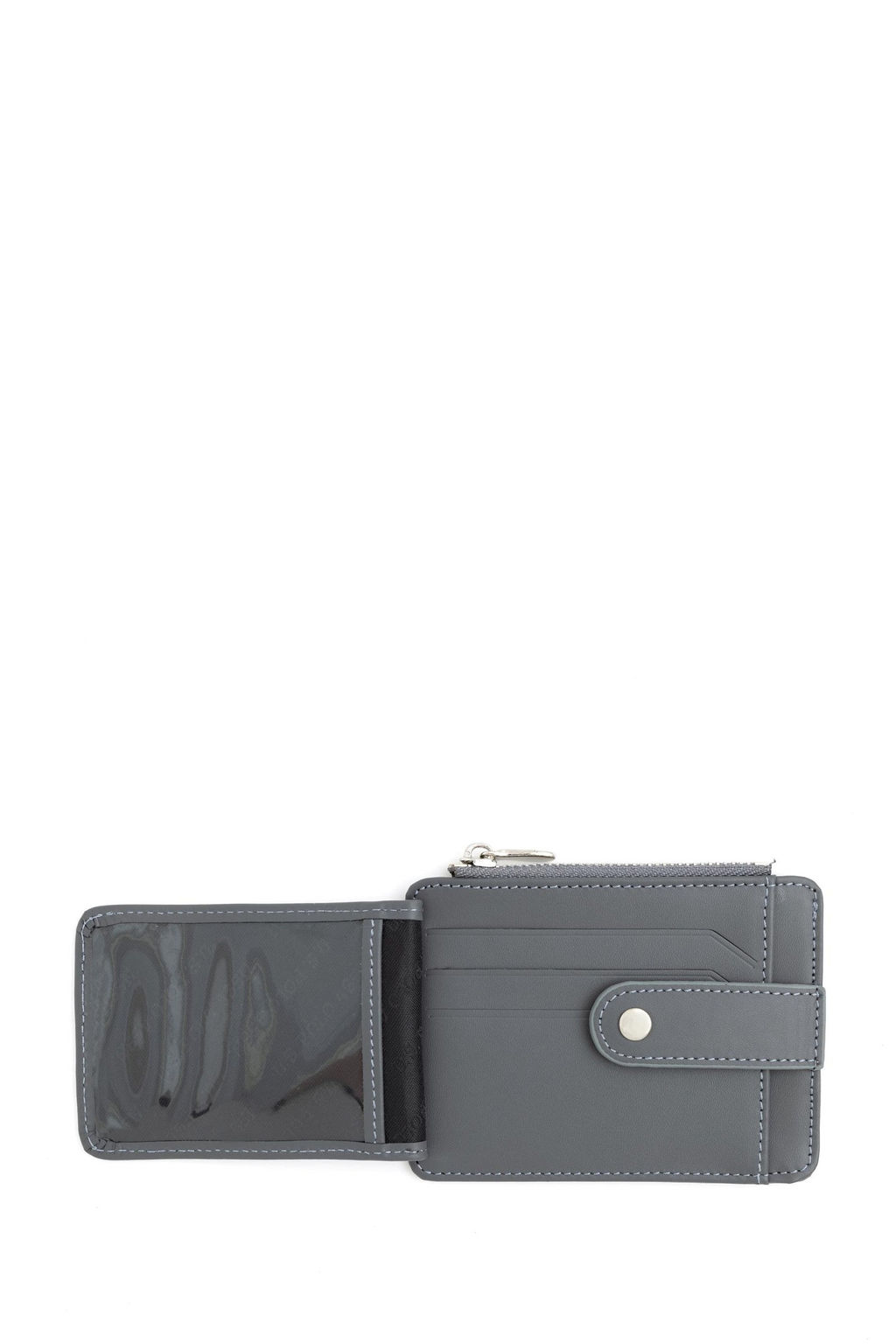 Мужская визитница антрацитового цвета - U.s. polo assn фото 4