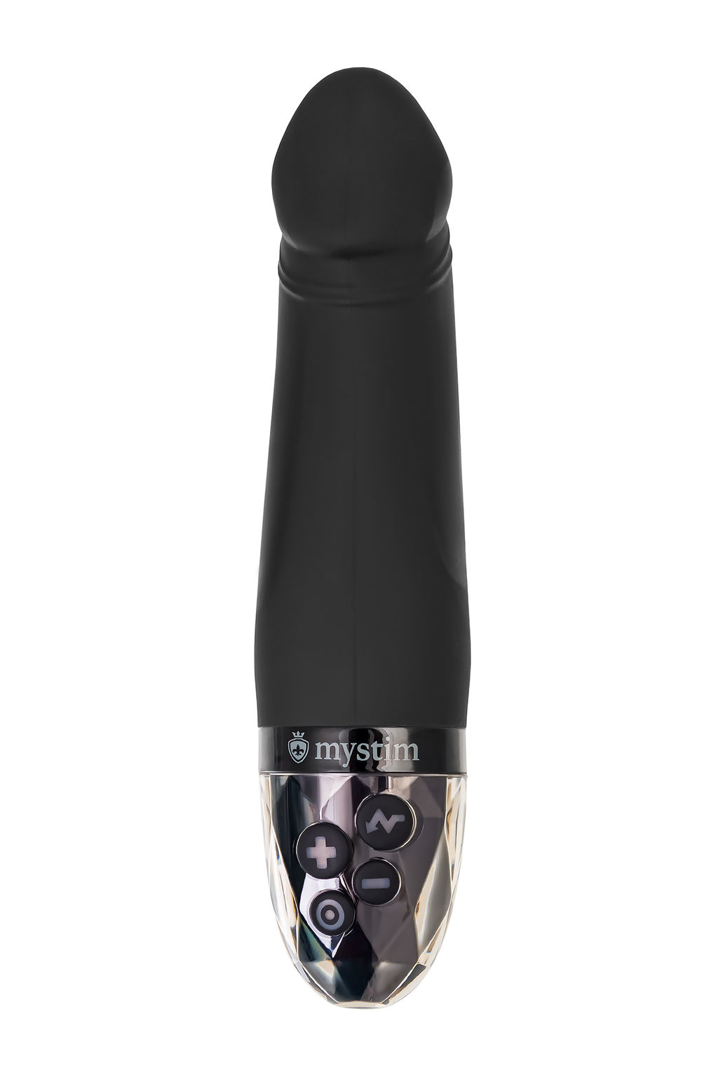 Вибратор Mystim Real Deal Neal с электростимуляцией, силикон, черный, 16,5 см фото 2