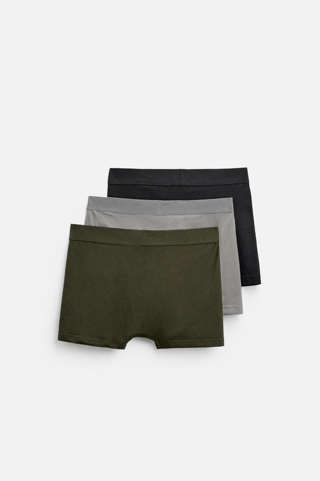 PACK OF 3 SOFT BOXERS - Zara фото 2
