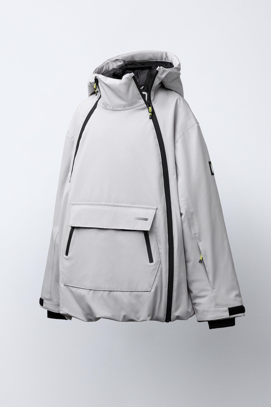 WATER-RESISTANT AND WINDPROOF KANGAROO JACKET RECCO® SYSTEM SKI COLLECTION - Zara фото 2