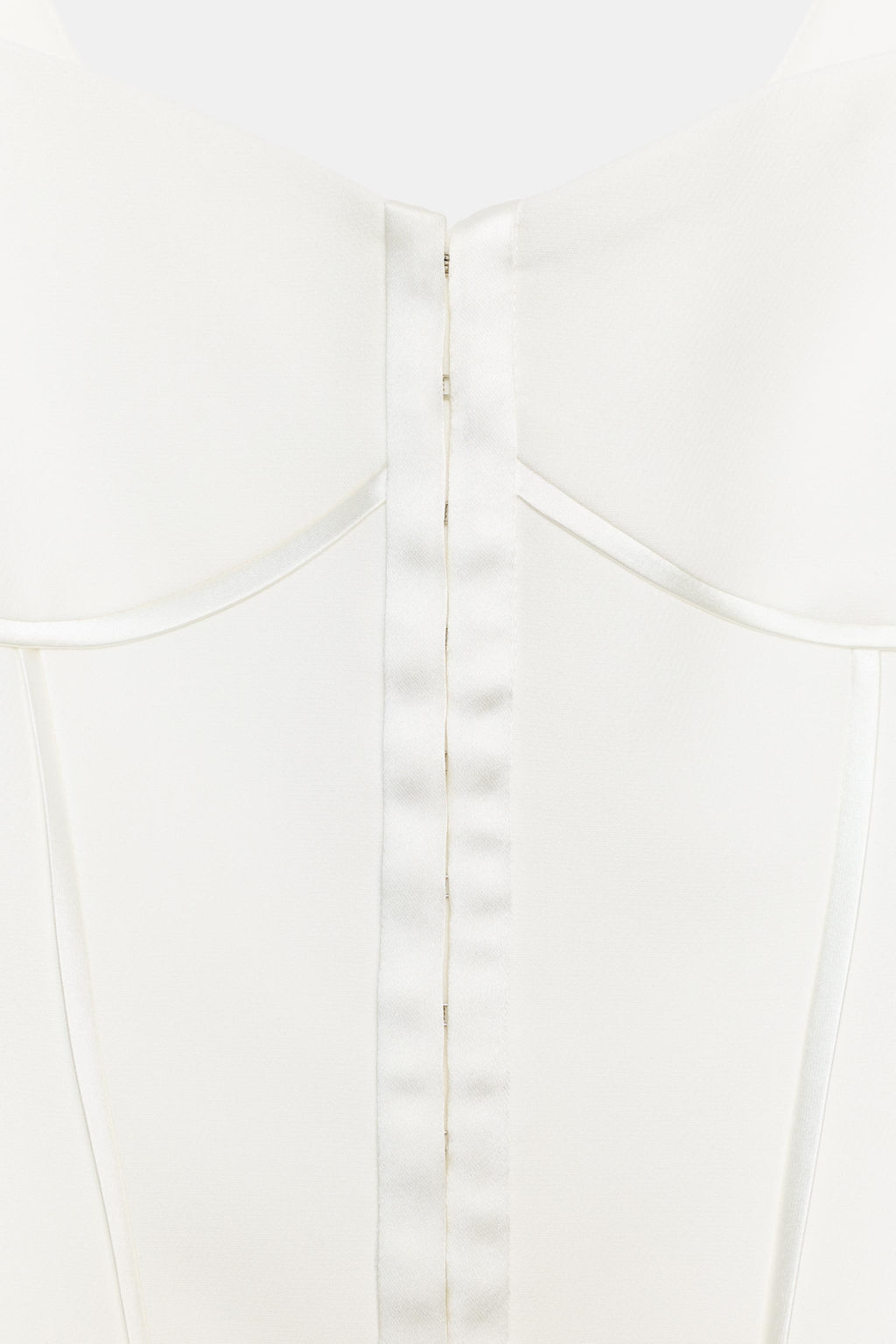 TOP BUSTIER VIVOS SATINADOS / Blanco roto - Zara фото 9
