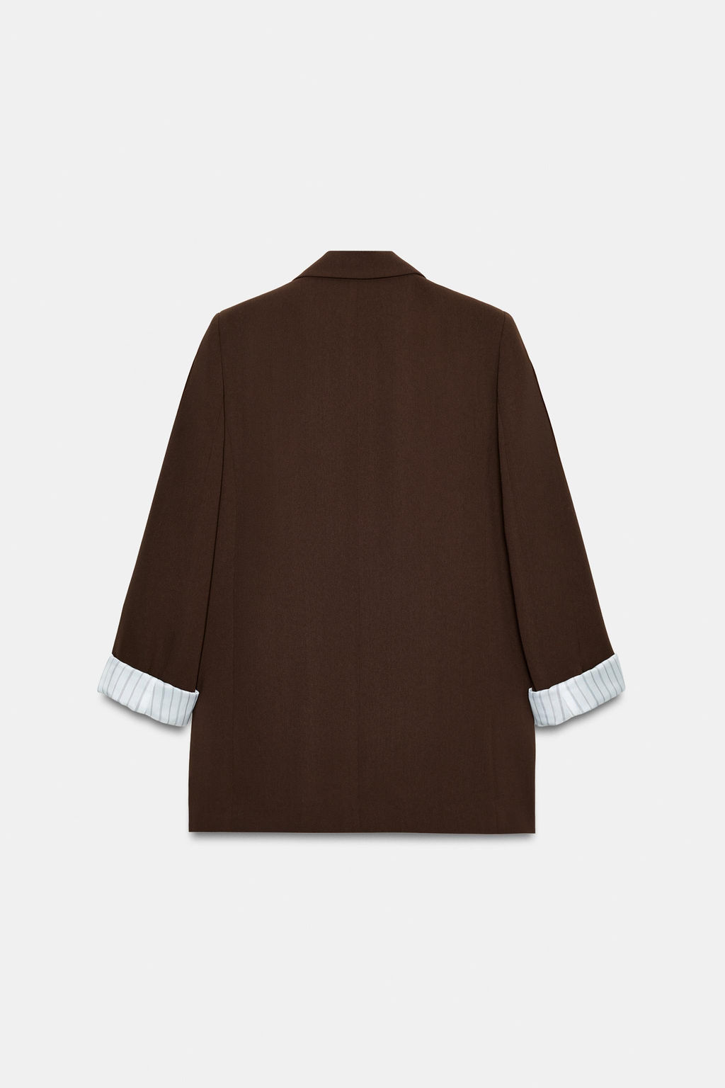 BLAZER PU?O ESTAMPADO / Marr?n - Zara фото 3