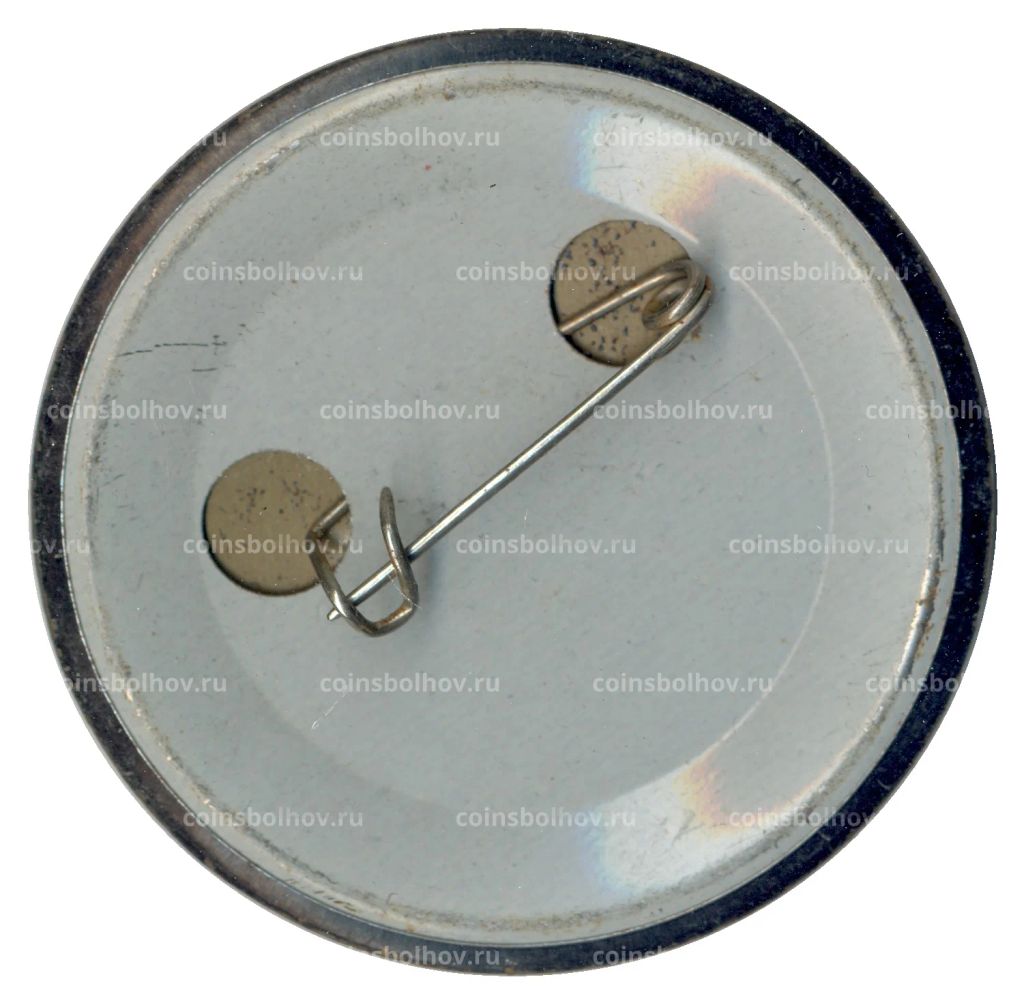 Значок рекламный Клёпа