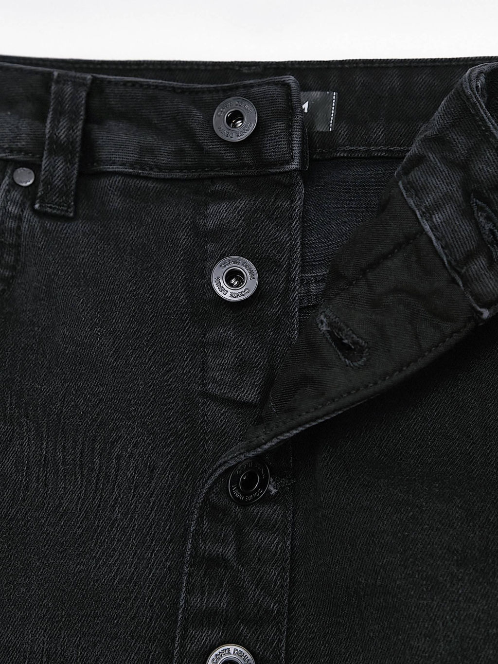 CONTE CON-819 Юбка джинсовая женская washed black - Conte elegant фото 9