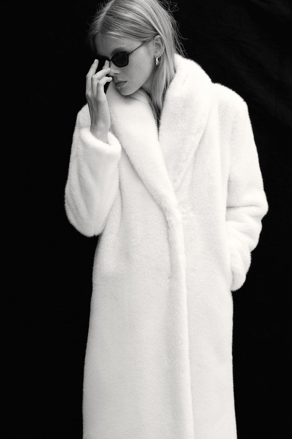 Abrigo efecto pelo - H&m фото 3