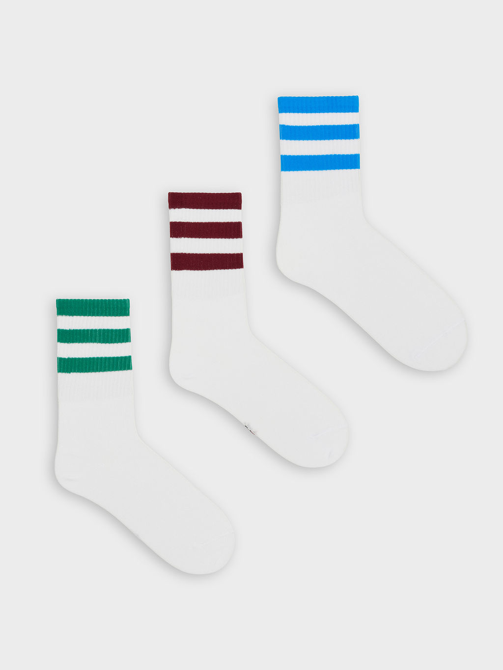 Цена за 5 пар! Носки женские высокие в наборе, 3 пары - Mark formelle фото 5