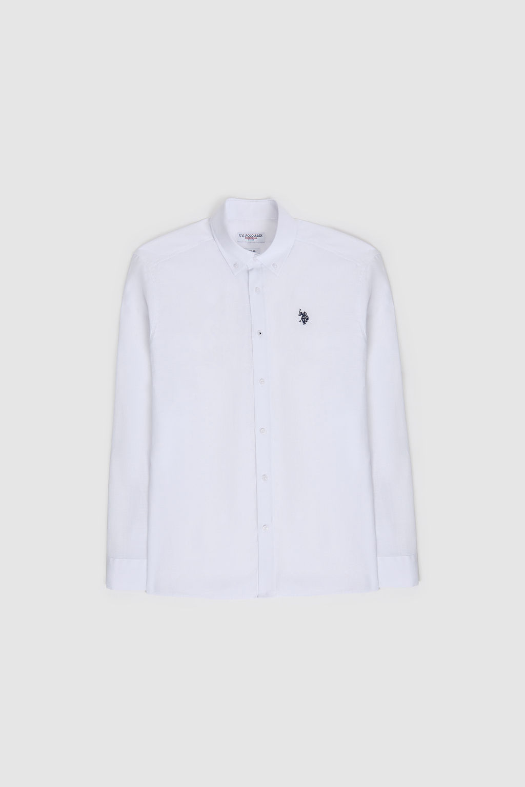 Erkek Beyaz Uzun Kollu Basic G_mlek - U.s. polo assn фото 7