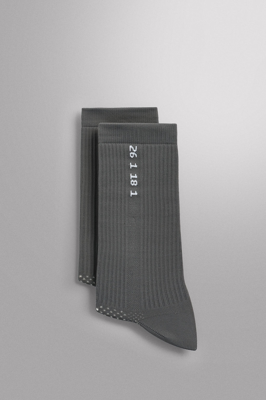 CALCETINES T?CNICOS ENTRENAMIENTO PACK 2 / Gris antracita - Zara фото 2
