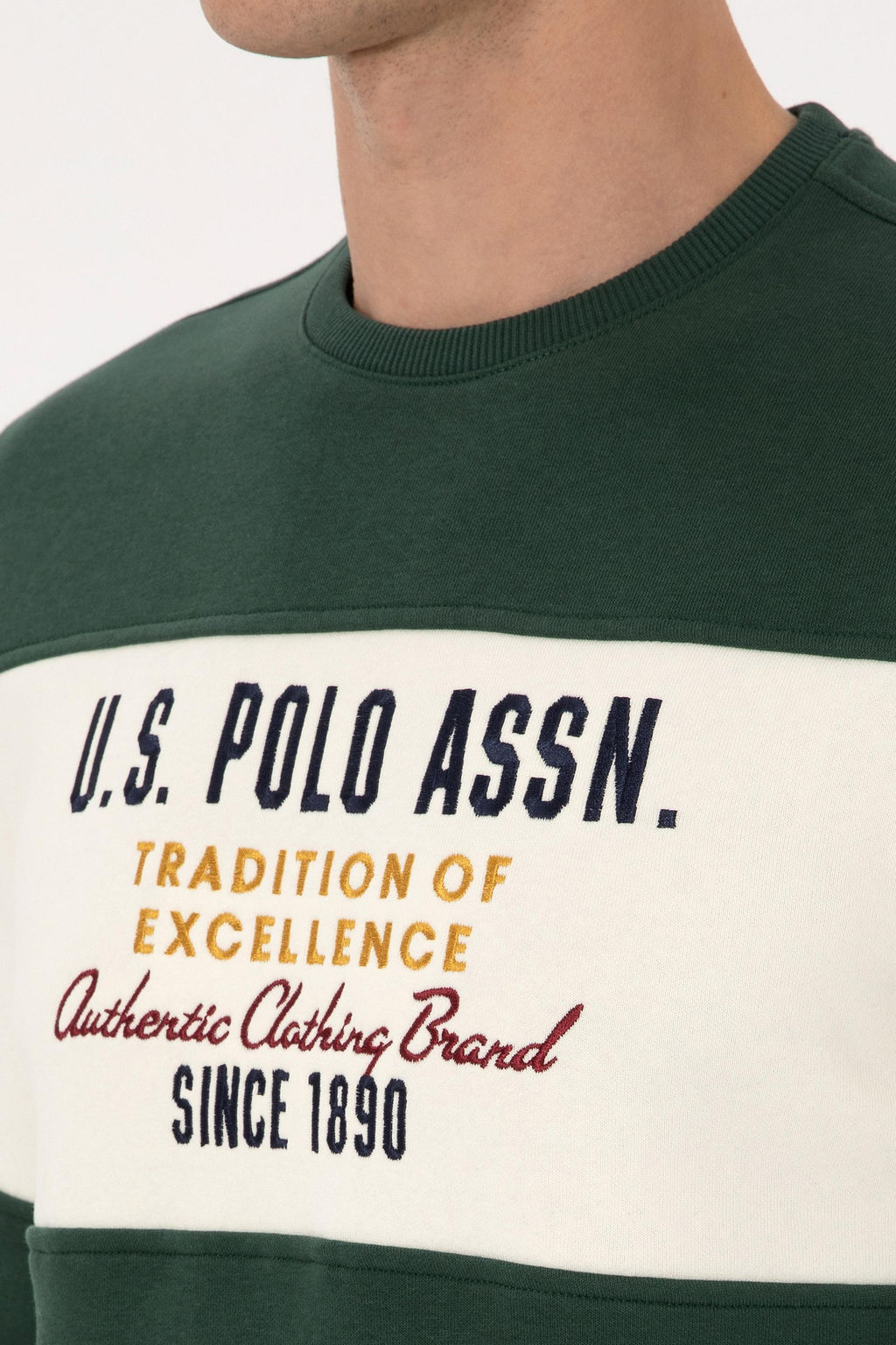 Erkek Koyu Ye_il Sweatshirt - U.s. polo assn фото 7