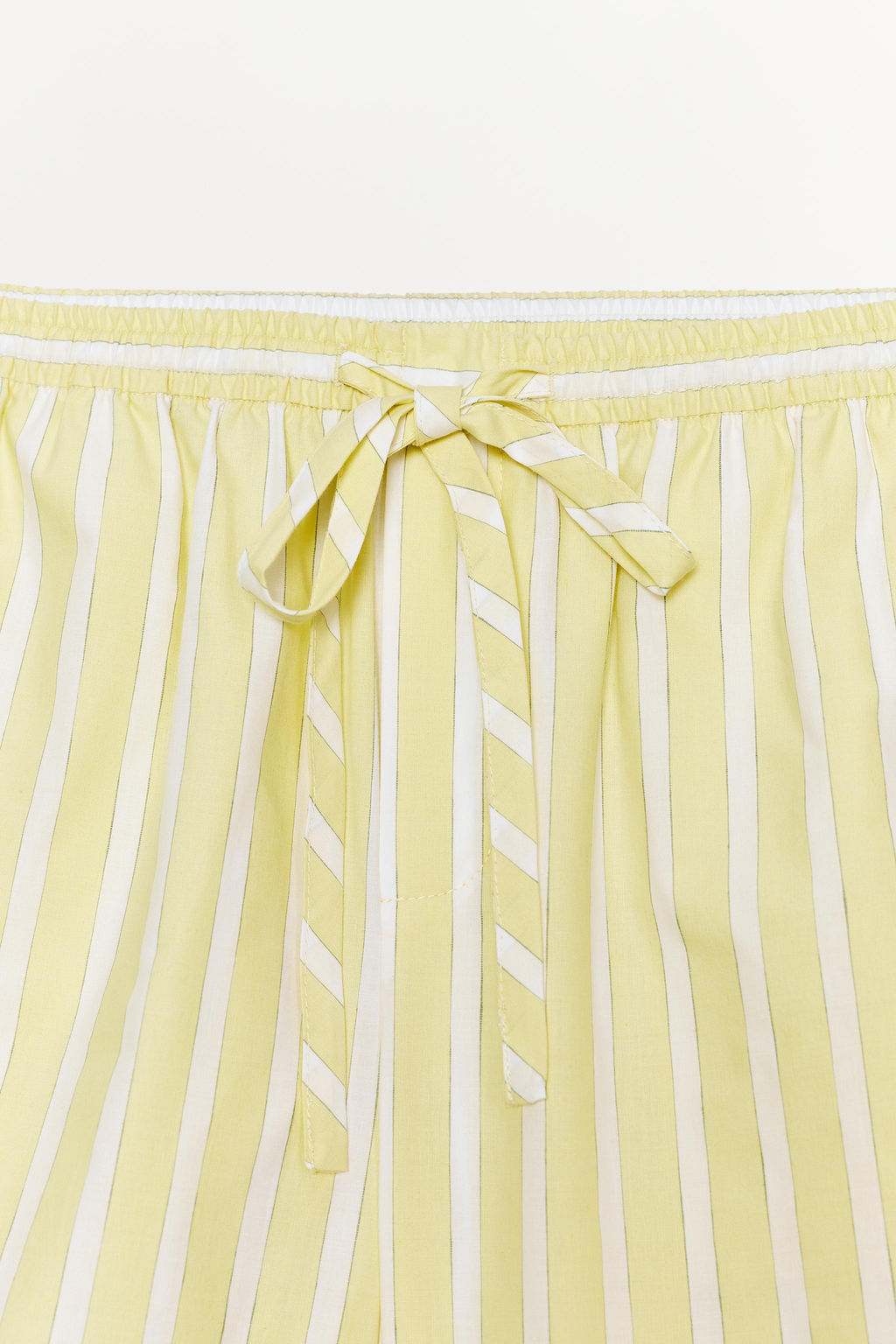 STRIPED PYJAMA BERMUDA SHORTS - Zara фото 5