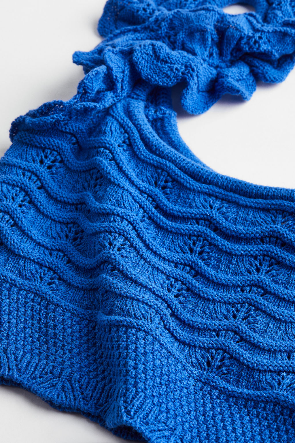 Top cropped efecto crochet - H&m фото 2