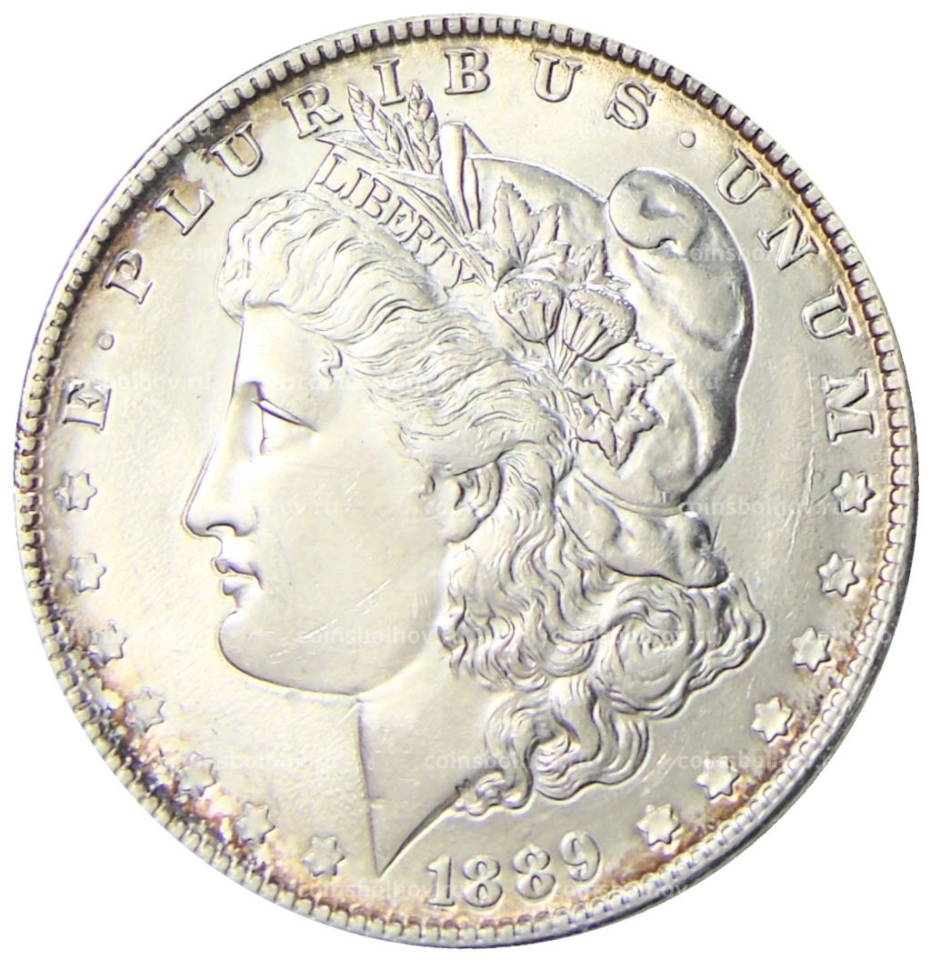 1 доллар 1889 года США Доллар Моргана