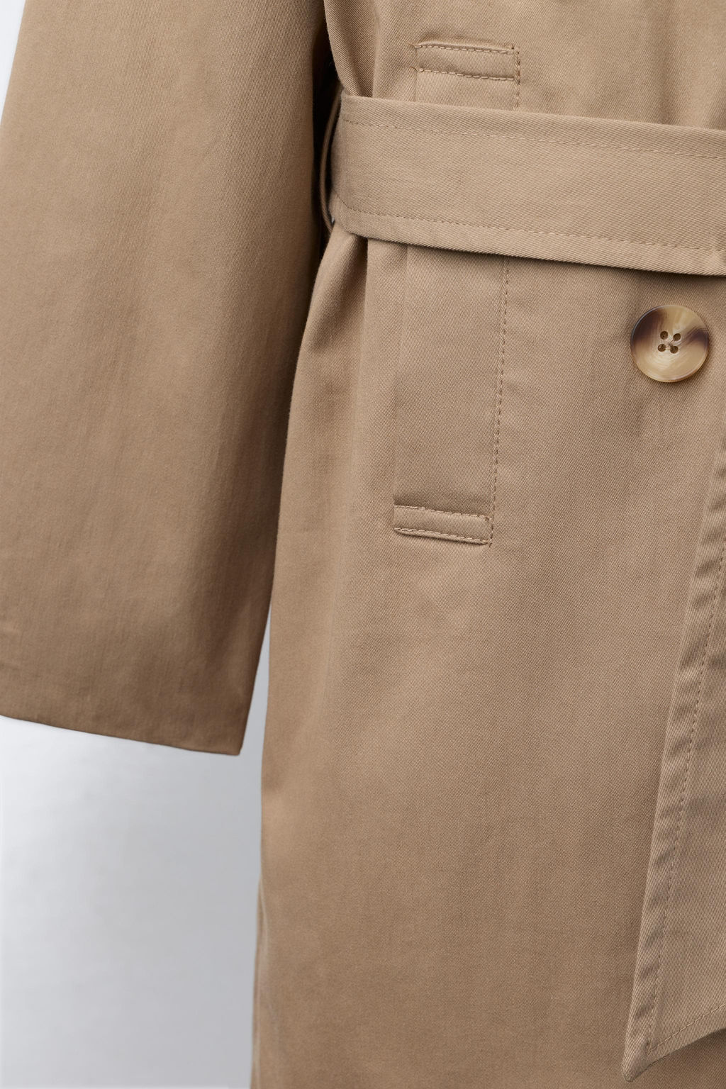 LONG TRENCH COAT WITH BELT