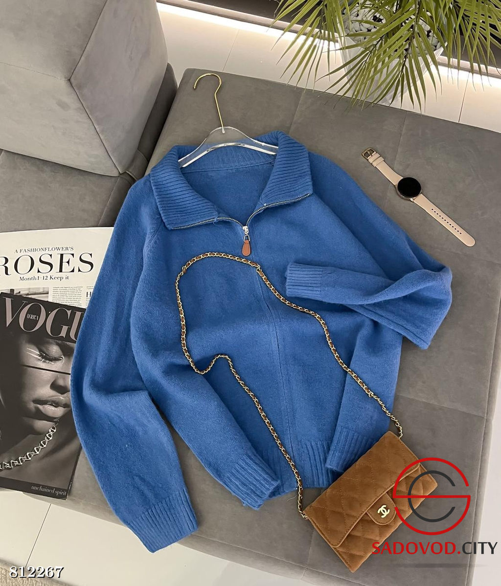 Свитер на замке женский - Bruno фото 2