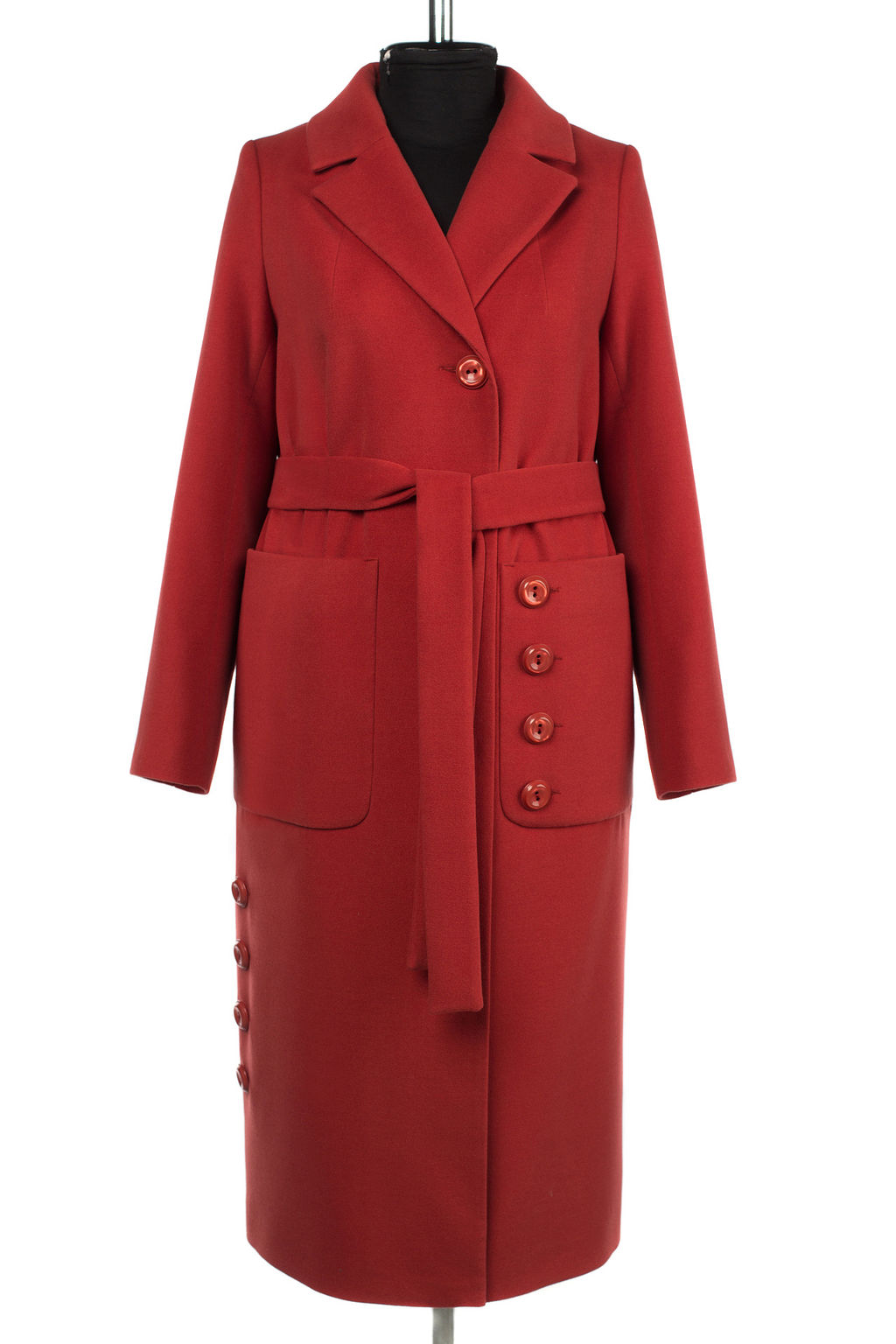 Пальто женское демисезонное (пояс) - El podio фото 10