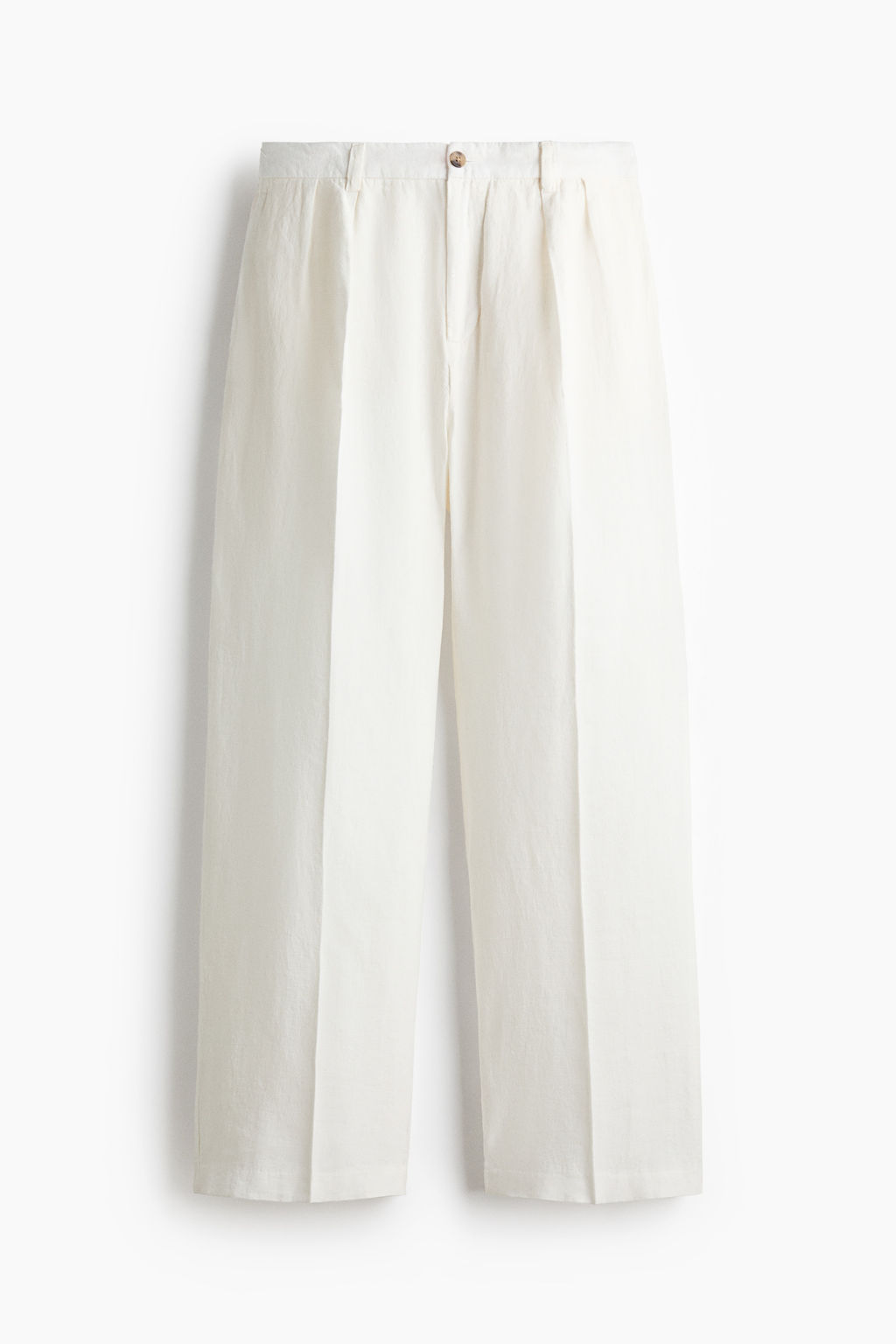 Pantal?n amplio de lino Loose Fit - H&m фото 2