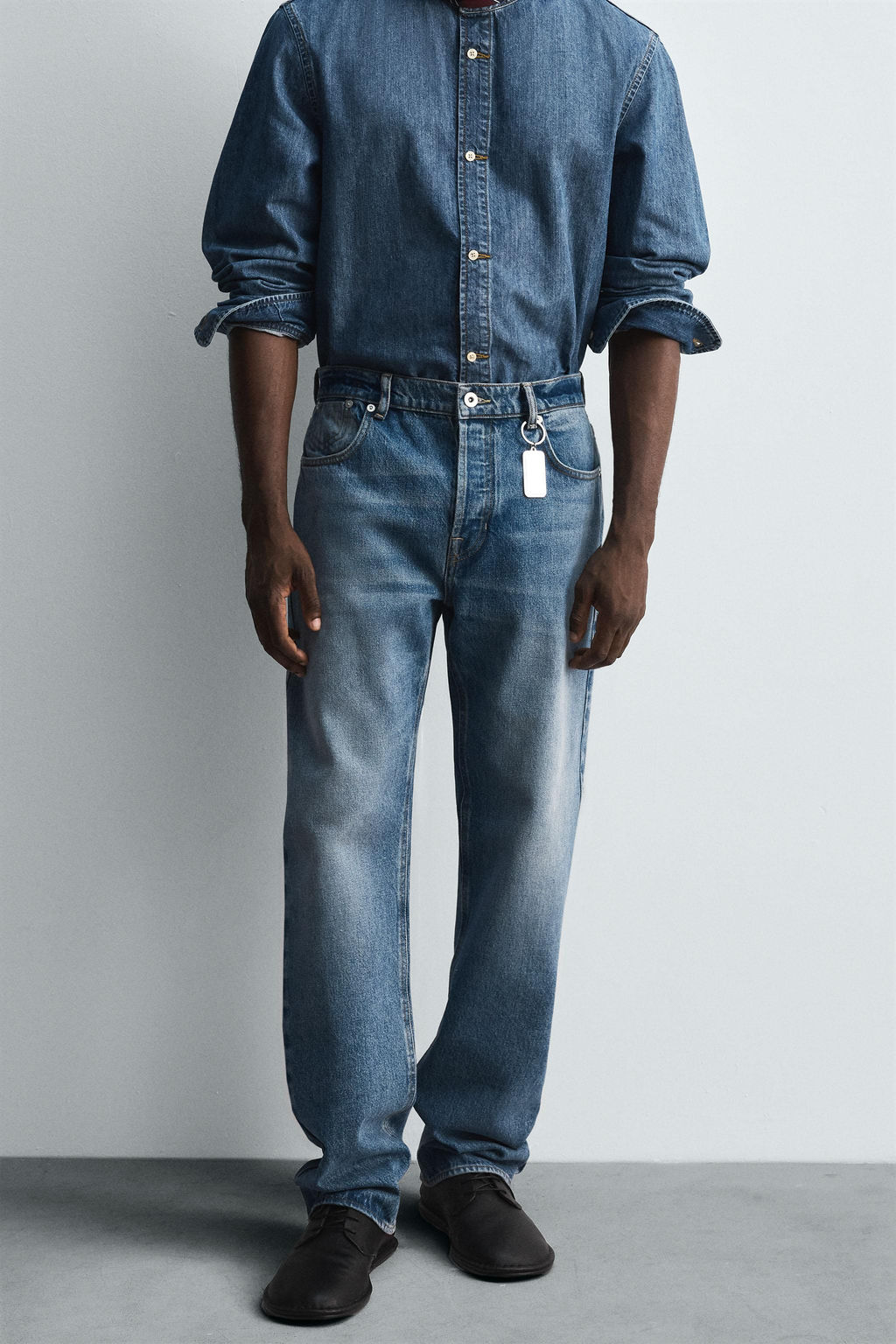RELAXED FIT LIMITED EDITION JEANS - Zara фото 2