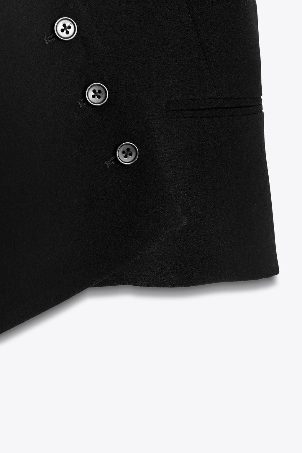 ZW COLLECTION ASYMMETRIC WAISTCOAT - Zara фото 26