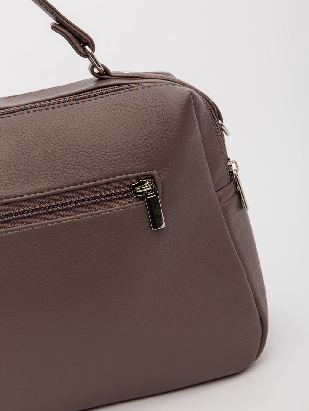 Серо-коричневый саквояж S.Lavia  фото 17