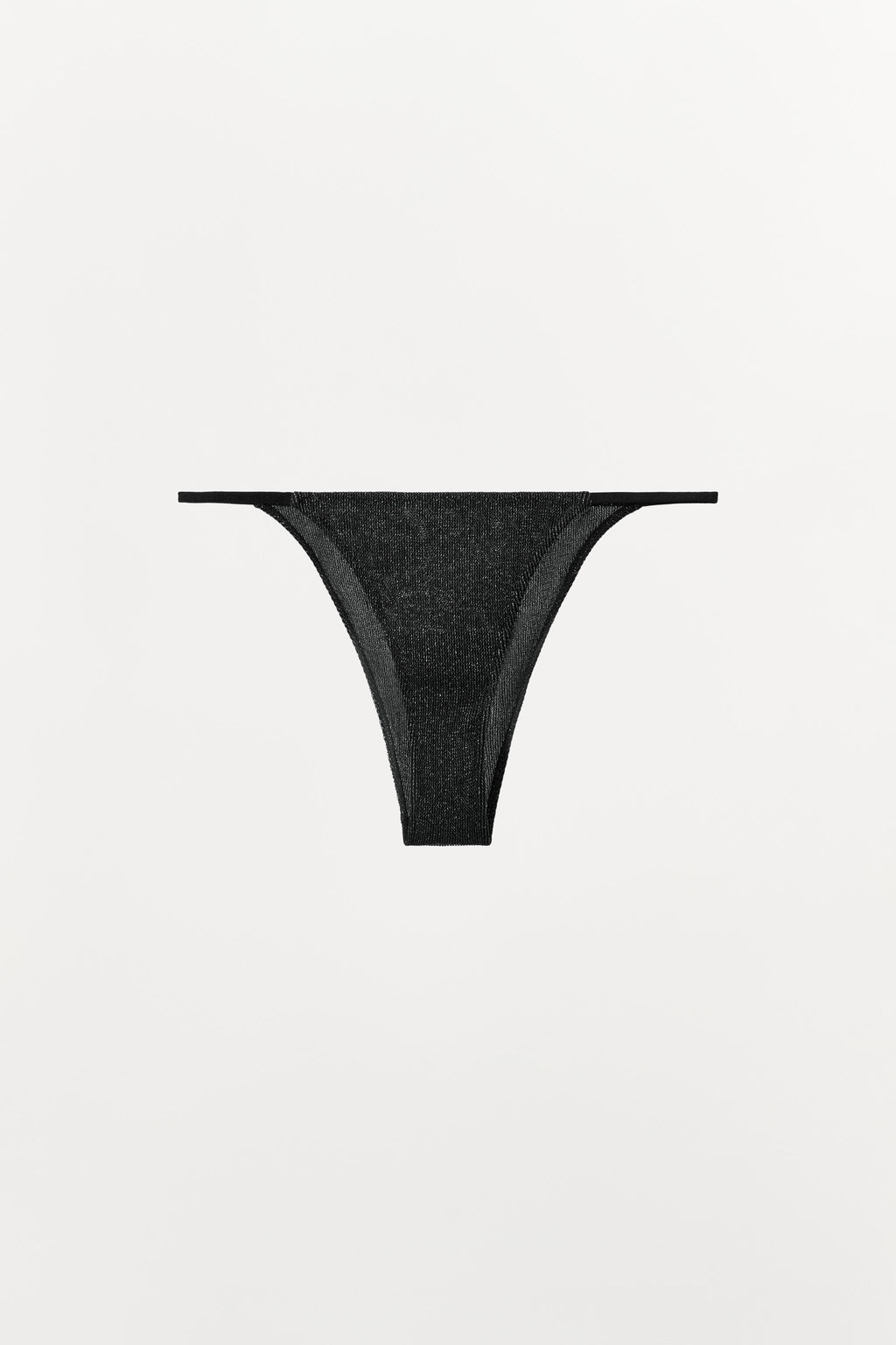 METALLIC THREAD THONG - Zara фото 4
