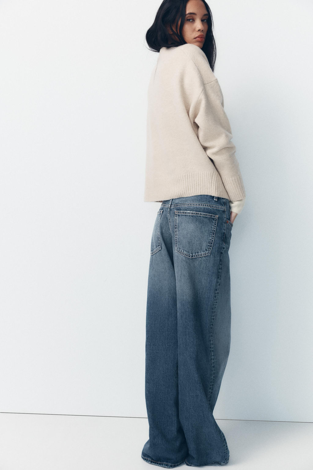 SOFT PLAIN KNIT SWEATER - Zara фото 4