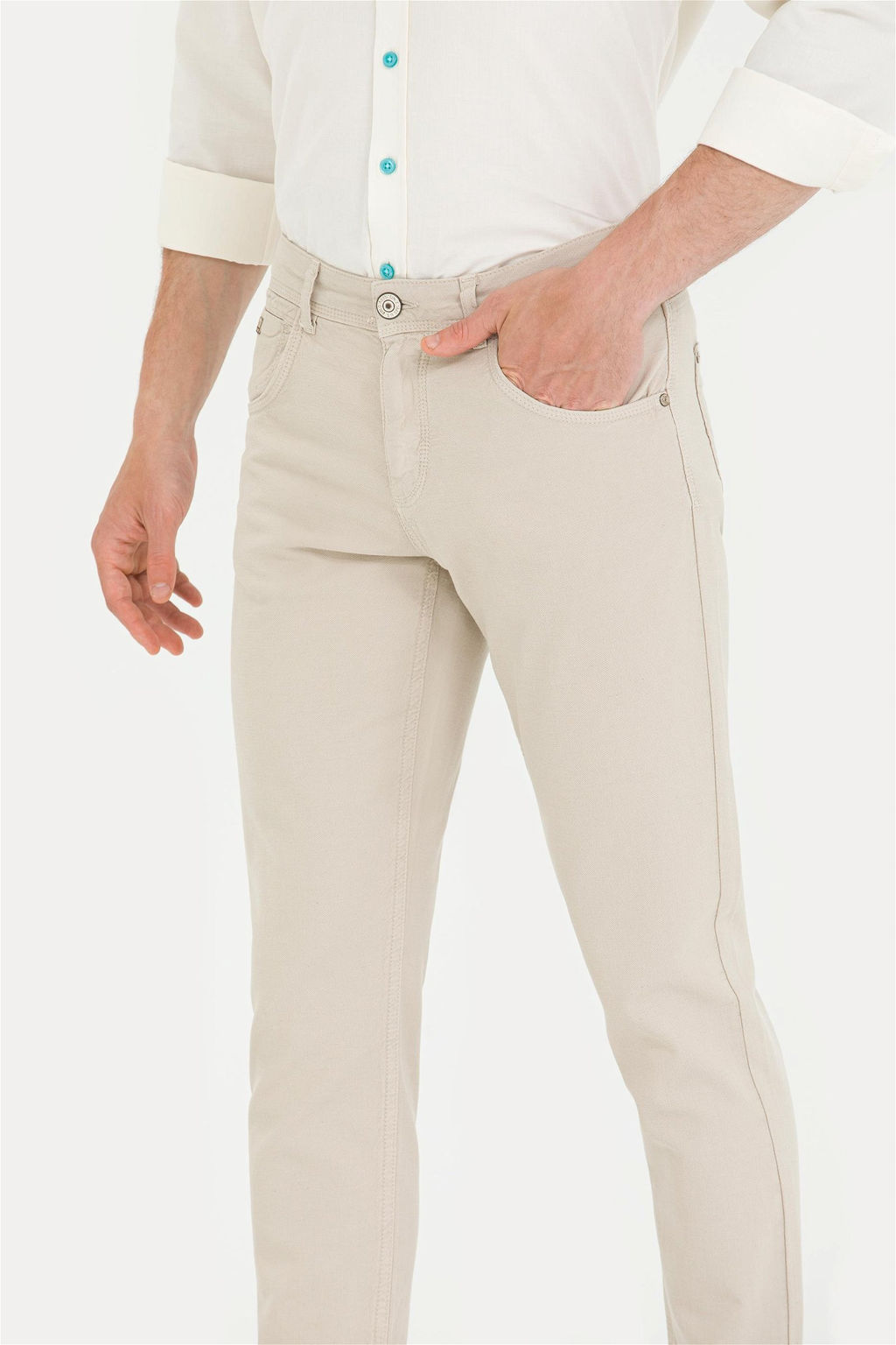 Мужские брюки из парусины с каменным узором Неожиданная скидка в корзине - U.s. polo assn фото 12