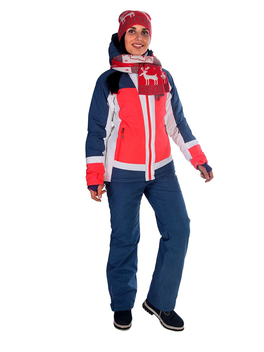 Костюм B-8687 Коралловый