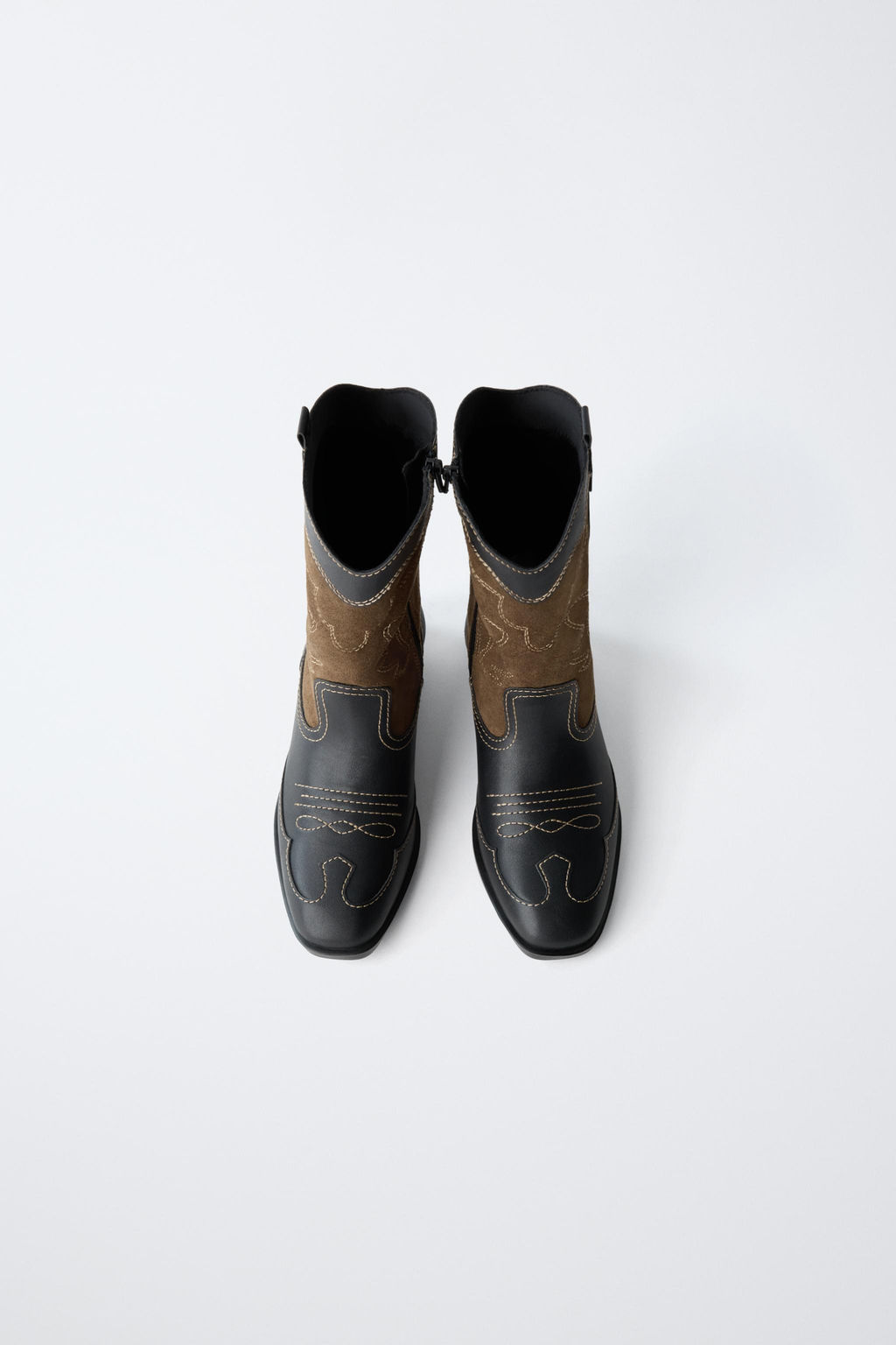 BOTA COW BOY / Negro - Zara фото 6