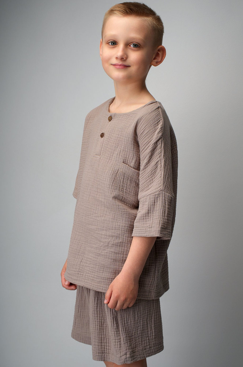 Костюм для мальчика из муслина Happyfox - Happy fox фото 5