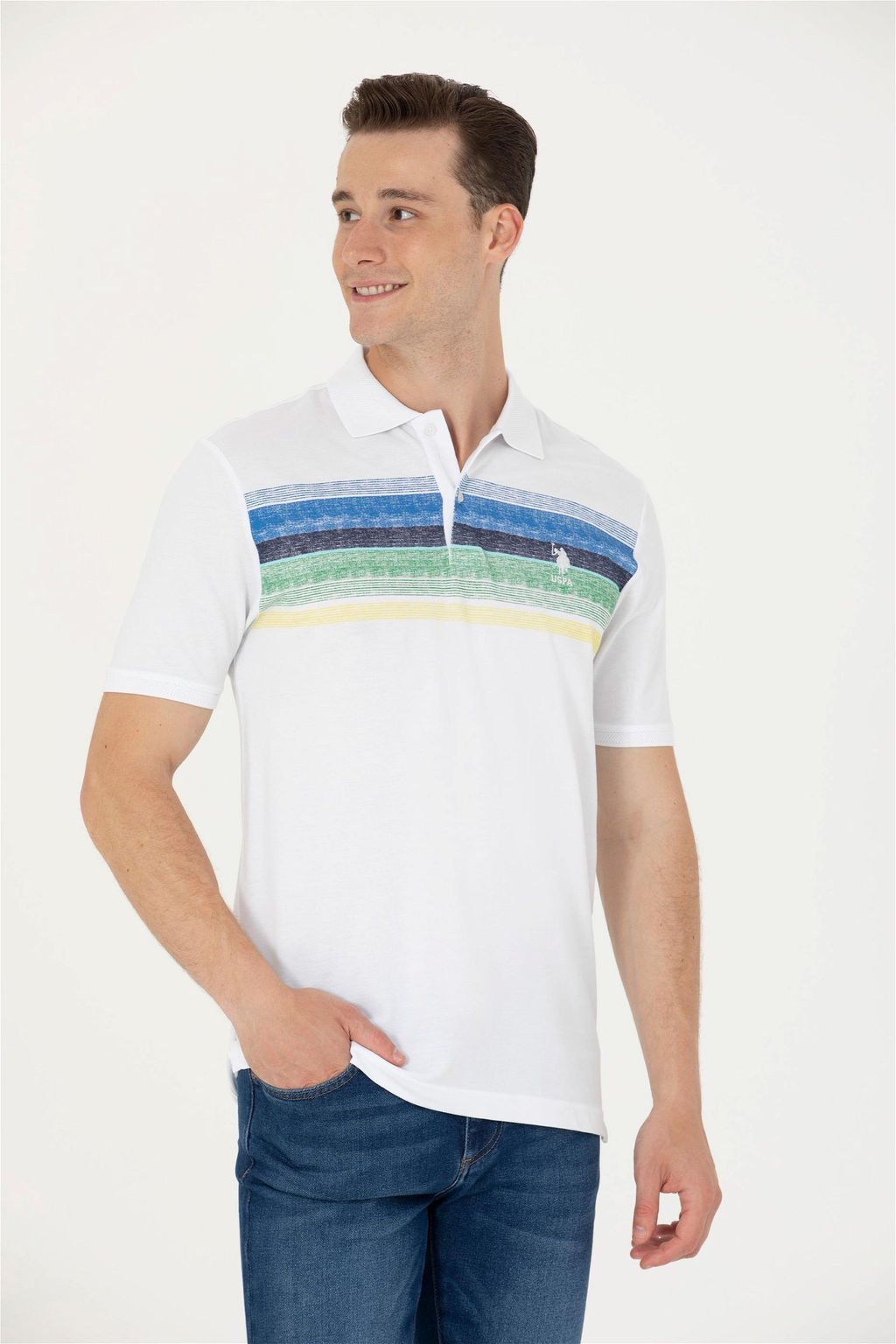 U. S. Polo Assn Мужская футболка поло Saks - U.s. polo assn фото 8