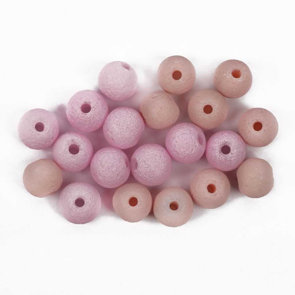 Бусина стеклянная Zlatka LVBD-01 6 мм 5 х 20 шт в пакете с картонным еврослотом №02 ассорти