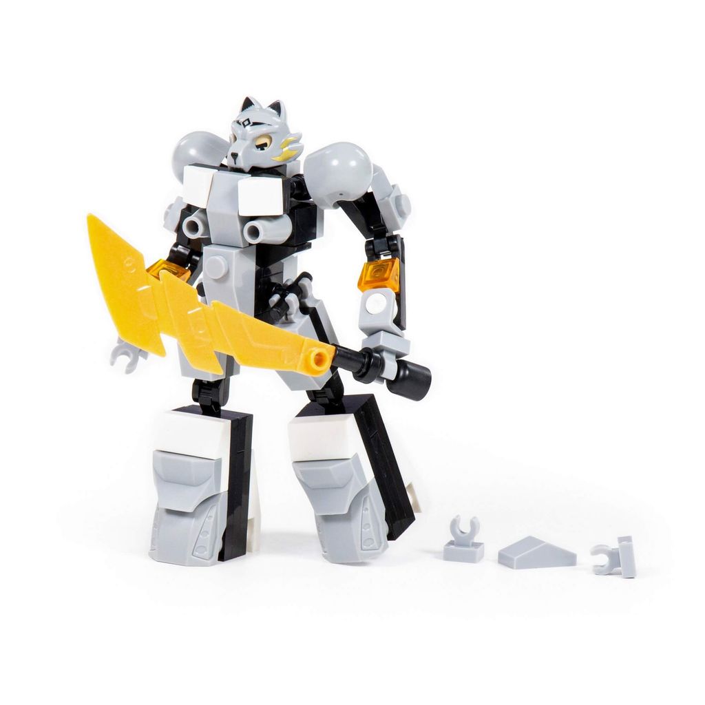 Конструктор Классик Роботы-воины-1.3 (81 элементов) (в коробке) - Полесье фото 3