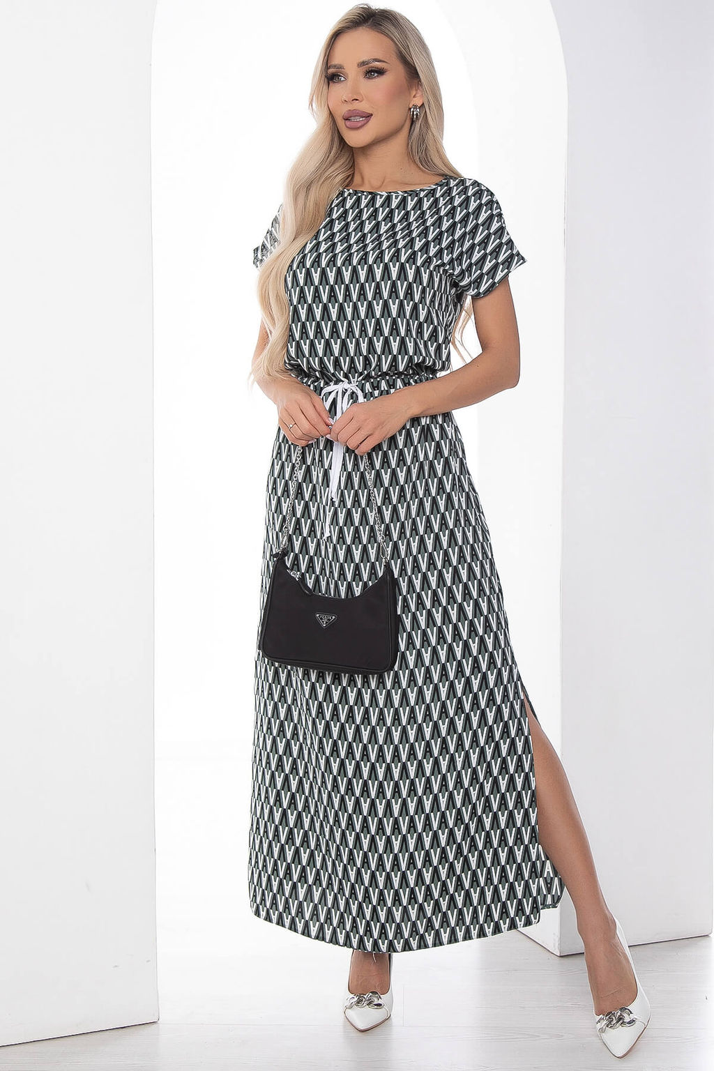 Платье Мэри (грин) П10076 - Lt collection фото 3