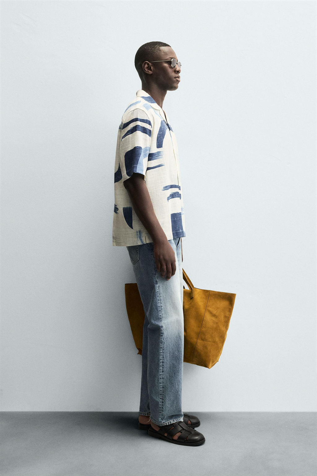 ABSTRACT PRINT SHIRT - Zara фото 4